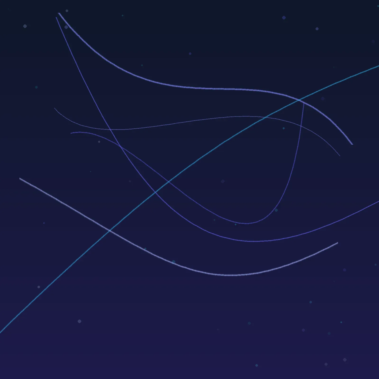 Abstract visualization of network infrastructure